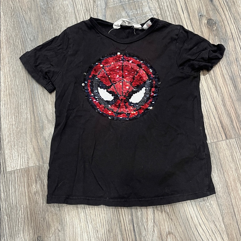 🦄5/25 Spider-Man Flip Sequin Shirt